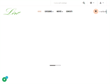 Tablet Screenshot of liro-casarano.it